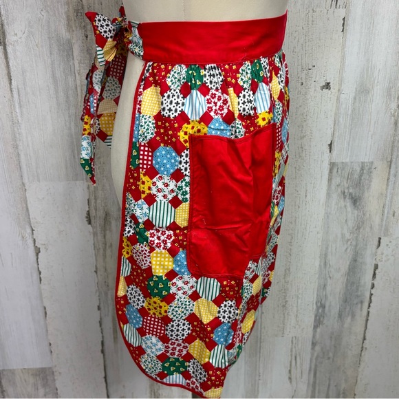 Vintage Handmade Half Apron - Picture 5 of 5